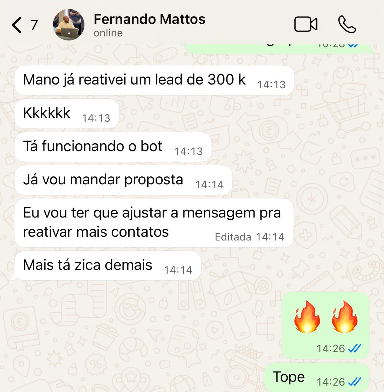 Fernando - Bot funcionando